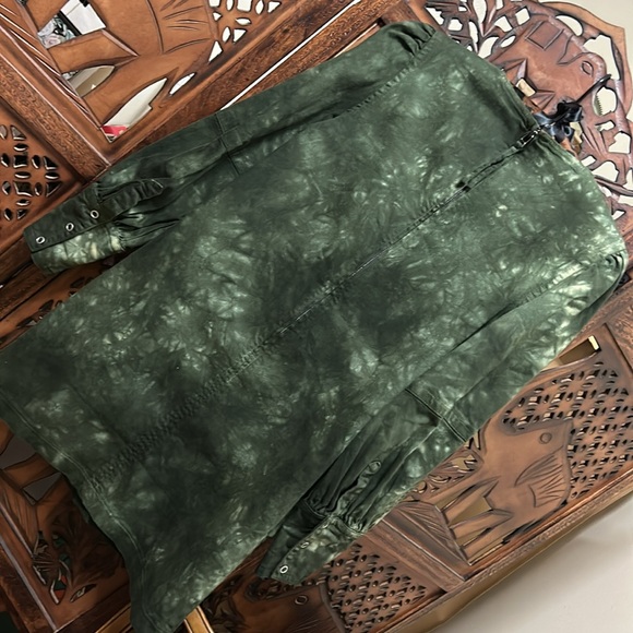 Something Navy Edie Denim Mini Dress - Picture 9 of 12